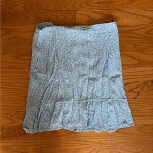 Women’s LA Hearts blue floral skirt